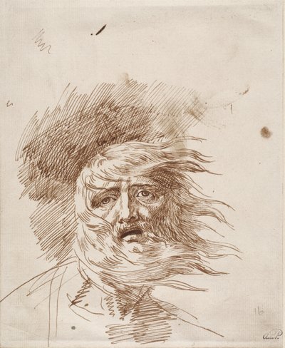 King Lear in the Storm by George Romney